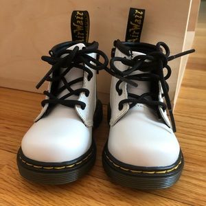 Baby/Toddler Size 5 White Dr. Martens